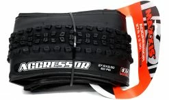 Pneu Maxxis Aggressor - EXO Protection - Dual 62a/60a - Tubeless Ready -Pneus VTT Elegant Magasin Pneu Maxxis Aggressor EXO Protection Dual 62a 60a Tubeless Ready Pack 1235x735