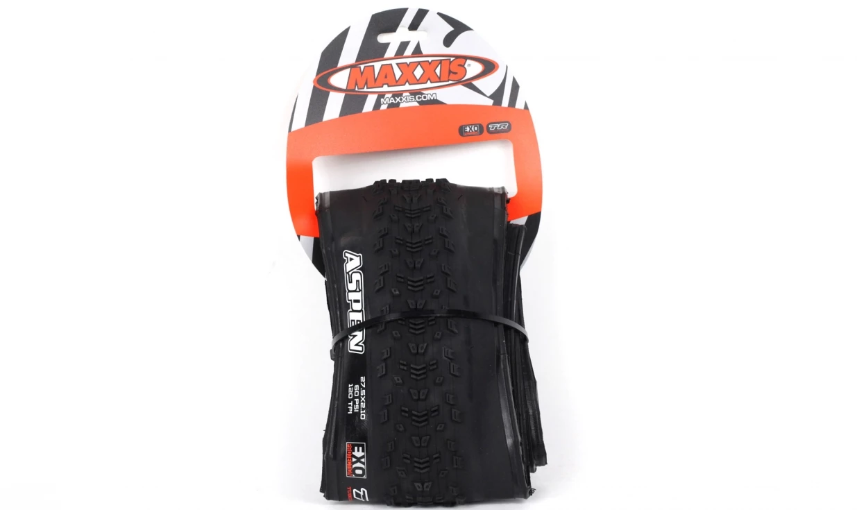 Pneu Maxxis Aspen - EXO Protection - Dual 62a/60a - Tubeless Ready 2 Pneu Maxxis Aspen - EXO Protection - Dual 62a/60a - Tubeless Ready – Image 2