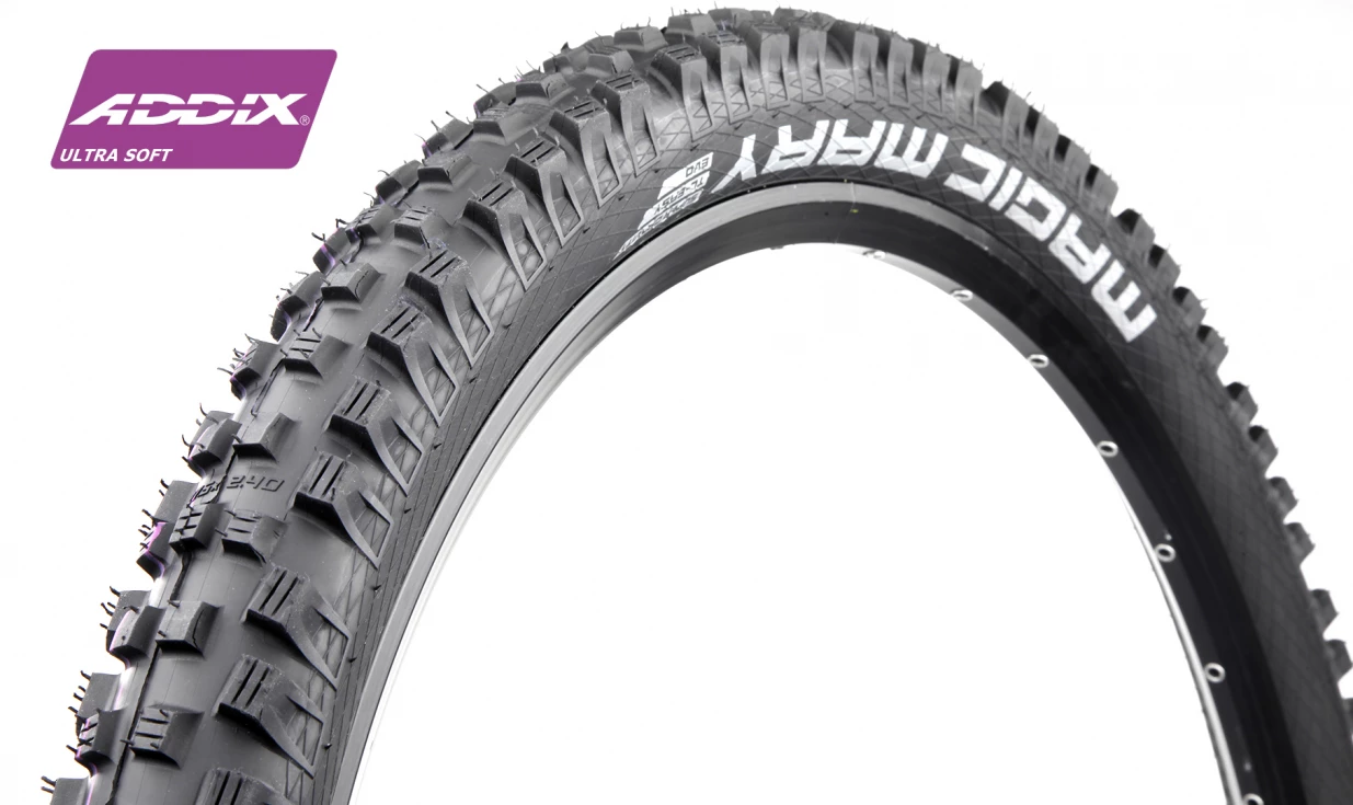 Pneu Schwalbe Magic Mary - Addix Ultra Soft - Super Gravity - Tubeless Easy 1 Pneu Schwalbe Magic Mary - Addix Ultra Soft - Super Gravity - Tubeless Easy