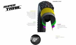 Pneu Schwalbe Magic Mary - Addix Soft - Super Trail - Tubeless Easy -Pneus VTT Elegant Magasin caracsse super trail 1235x735