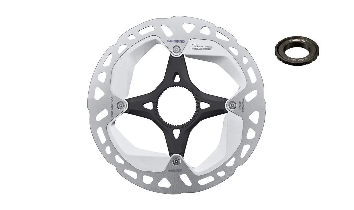 Disque Shimano Deore XT RT-MT800 - Center Lock - Ice-Tech Freeza 2 Disque Shimano Deore XT RT-MT800 - Center Lock - Ice-Tech Freeza – Image 2